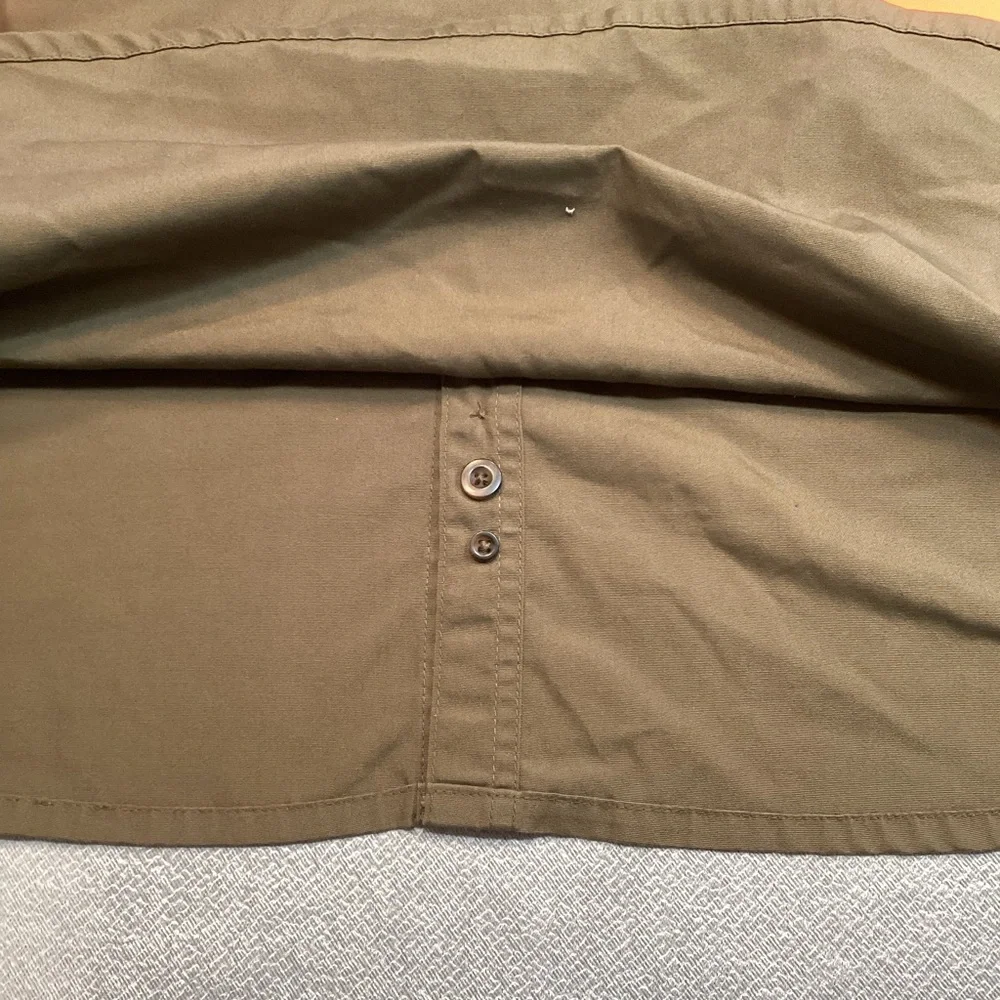Cabela's Men's Olive and Orange Shirt Jacket - Picture 11 of 12